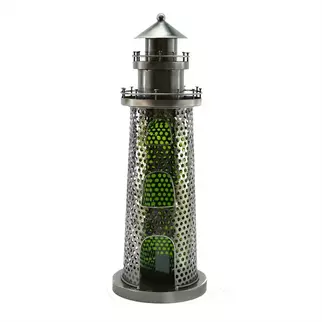 Product thumbnail: Lighthouse Silver Mesh Bottle Holder